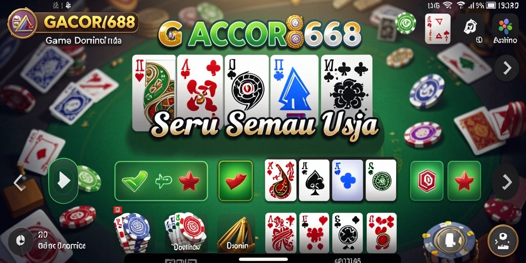 Screenshot tampilan antarmuka GACOR668 yang menarik dan fungsional.
