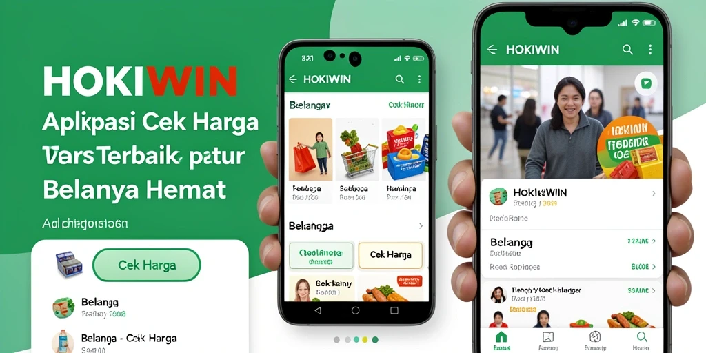 Tampilan antarmuka HOKIWIN yang sederhana dan informatif untuk Cek Harga.