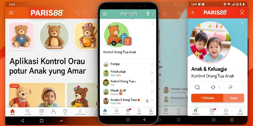 Antarmuka sederhana dan intuitif untuk kontrol orang tua yang efektif.