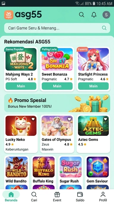 asg55 | Indeks Aplikasi Populer dan Uji Terpercaya